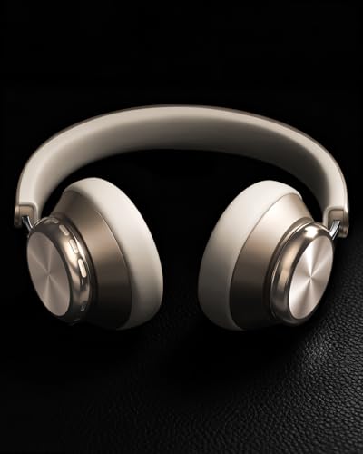 Wentronic Y03 Bluetooth Headphones Wireless Active Noise Cancelling Over Ear Headphones 48 Hours Playtime High Sound Quality 6 EQ Music Mode Headphones with Soft Ear Cushion - Starlight - color: Starlight