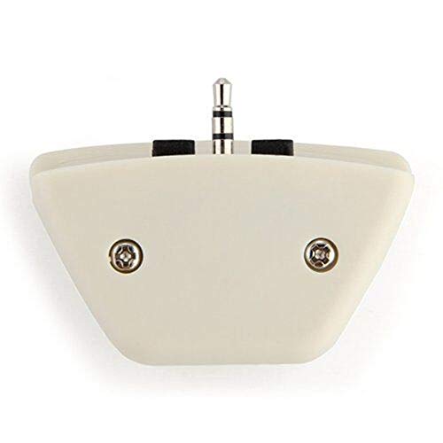 Headset Converter Adapter for Microsoft Xbox 360 (White) - color: White