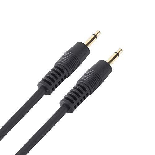 TENINYU 3.5mm Mono Cable - 12V Trigger, IR Infrared Sensor Receiver Extension Extender, 3.5mm 1/8" TS Monaural Mini Mono Audio Plug Jack Connector Male to Male Cable (6FT) - size: 6FT