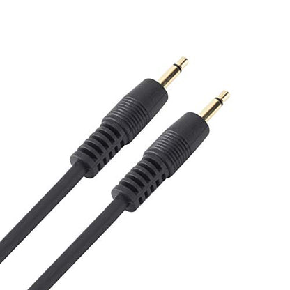 TENINYU 3.5mm Mono Cable - 12V Trigger, IR Infrared Sensor Receiver Extension Extender, 3.5mm 1/8" TS Monaural Mini Mono Audio Plug Jack Connector Male to Male Cable (6FT) - size: 6FT