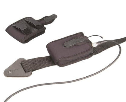 Neotech Wireless Transmitter Pouch – Neoprene Bodypack Holder with Elastic Strap | Fits Wireless Mic Packs & IEM Receivers | Black – Made in USA