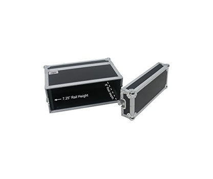 OSP Cases | ATA Road Case | 4-Space Effects Rack | 10" Deep | RC4U-10 - size: 4 Space, 10"