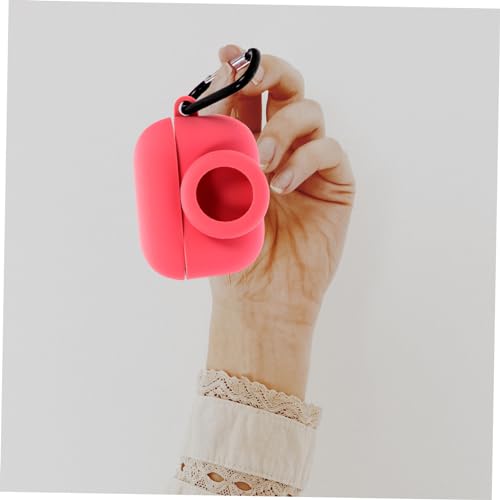 Silicone Protective Cover for Lightweight and Silicone Case Simple Design for Everyday Use Compatible and Red - color: Red