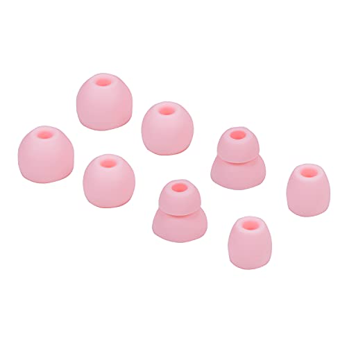 Replacement Eartips Silicone Earbuds Buds Set for Powerbeats Pro Beats Wireless Earphone Headphones,4 Pair (Pink) - color: Pink