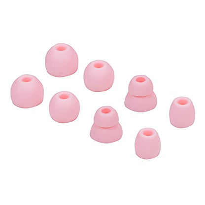 Replacement Eartips Silicone Earbuds Buds Set for Powerbeats Pro Beats Wireless Earphone Headphones,4 Pair (Pink) - color: Pink