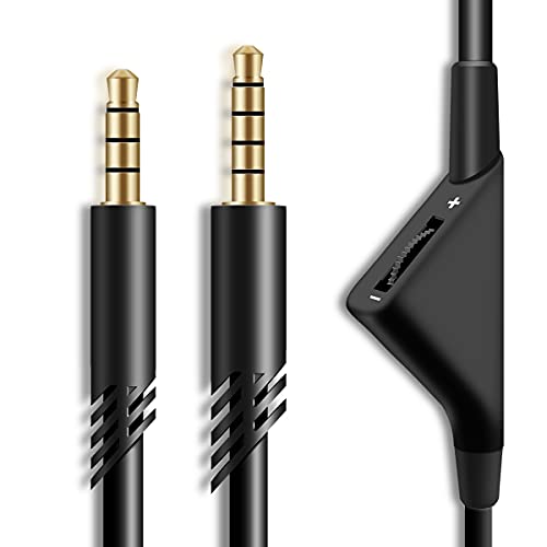 2M Volume Control TPE Cord for Astro A10 A40 Headsets | Inline Volume Control, 2 Meter Long , TPE Cable, Compatible with Astro A10 A40 Headsets - size: 2M, style: Volume Control-TPE