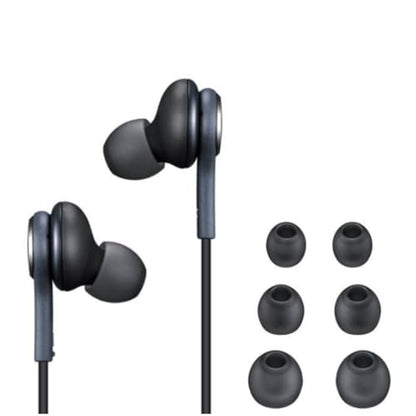 2025 New in-Ear Earbuds Stereo Headphones for Samsung Galaxy Z Fold6 S25 S24 S23 S22 S21 S20 Note 10 10+ - Designed with Microphone and Volume Remote Type-C Connector-Black - style: 2025 NEW DAC HD headphones(USB-C)
