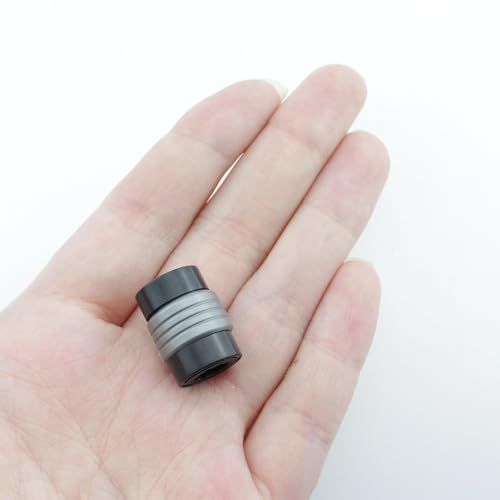 4PCS Optical Fibre Coupler Black Female to Female Digital Audio Extension Cable Connector Adapter Compatible with CD and Dolby Digital DTS Surround Sound Receivers
