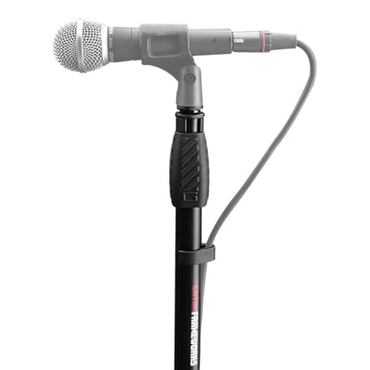 Gator Frameworks Microphone Stand with 10" Weighted Base and Soft Grip Twist Clutch Height Adjustment, (GFW-MIC-1000) - style: 10" Weighted Base