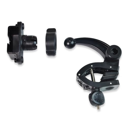 Universal Radio Desk Mount, Walkie-Talkie/CB Microphone Adjustable Plane Bracket for Baofeng Quansheng Kenwood Retevis Motorola Kenwood CB Handheld Transceivers