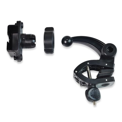 Universal Radio Desk Mount, Walkie-Talkie/CB Microphone Adjustable Plane Bracket for Baofeng Quansheng Kenwood Retevis Motorola Kenwood CB Handheld Transceivers
