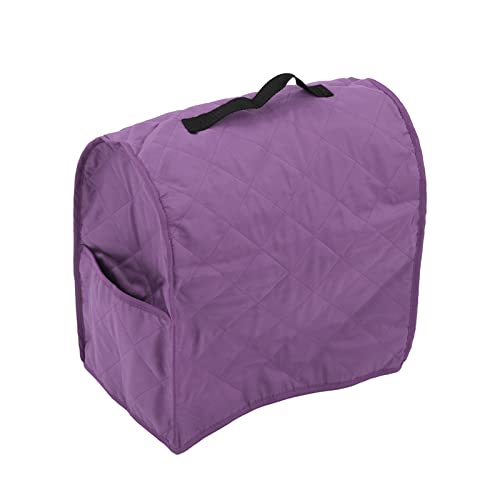 Acouto Kitchen Mixer Cover Carry Bag for Professional 5-Qt Qt Stand Mixers – Quilted Polyester Pongee & Scratch- with Handle and Storage Pockets (Violet) - color: Violet