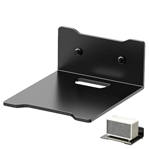 Router Wall Shelf Holder – Wall Mount Bracket, Display Shelf for | Electronics | Floating Shelf for TV Set-Top Box, Wireless Speaker, Audio Router, Projector in Home Office Living Room Setup - size: small