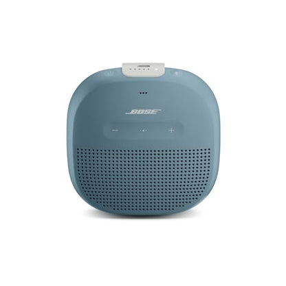 Bose SoundLink Micro Bluetooth Speaker: Small Portable Waterproof Speaker with Microphone, Stone Blue - color: Blue