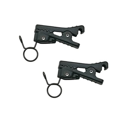 2 Pcs ABS Plastic Lavalier Microphone Tie Clip for S Ony UWP for Sennheiser for S aramonic for Shure for Boya Ring Lavalier Microphone Clip(6.2mm) - size: 6.2mm