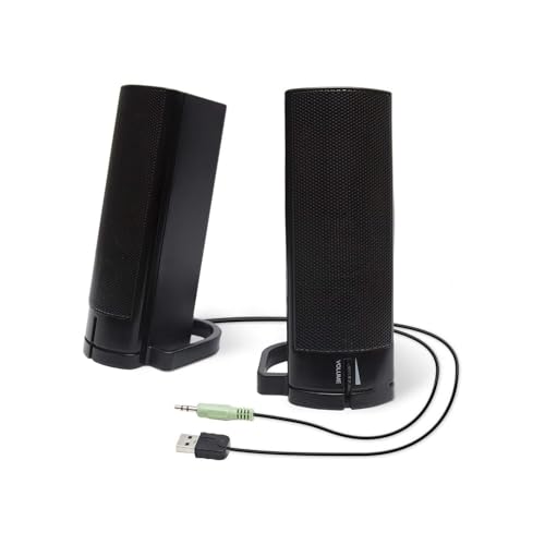 Computer Speakers with Powerful Sound - Desktop Sound Bar for PC Monitors