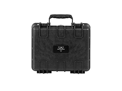 Monoprice Weatherproof/Shockproof Hard Case - IP67, Customizable Foam, 13" x 12" x 6", Black - Pure Outdoor Collection - color: Black, size: 8.9 Liter, style: Case