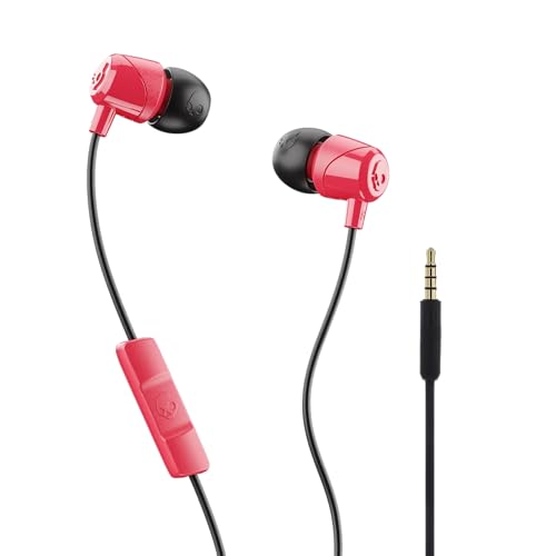 Skullcandy Jib Wired Earbuds with 3.5mm AUX Plug - Red - color: Red, size: 1 Pack