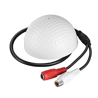 Joyzan High Sensitive Weatherproof Preamp, Microphone Audio Pickup | 100 Square Meters Wide Monitoring Range Portable Life Recorder for CCTV Security Camera