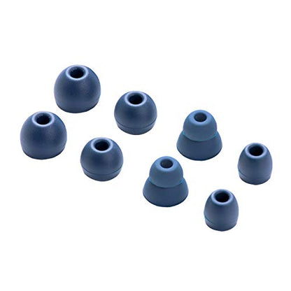 Replacement Eartips Silicone Earbuds Buds Set for Powerbeats Pro Beats Wireless Earphone Headphones,4 Pair (Navy) - color: Navy
