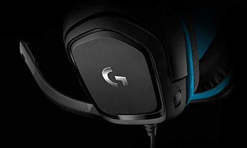 Logitech G432 DTS:X 7.1 Surround Sound Wired PC Gaming Headset (Leatherette) (Renewed)