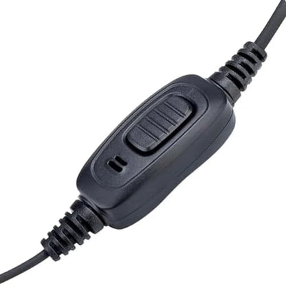 Retevis RT68 Walkie Talkie Earpiece with Mic, for RT22/RT21/H777/RT27/RT68H | Soft Earhook, 2 Pin , Compatible with Kenwood, Pxton, Baofeng BF-888S 2 Way Radio, Two Way Radio Headset(10 Pack) - style: Soft Earhook