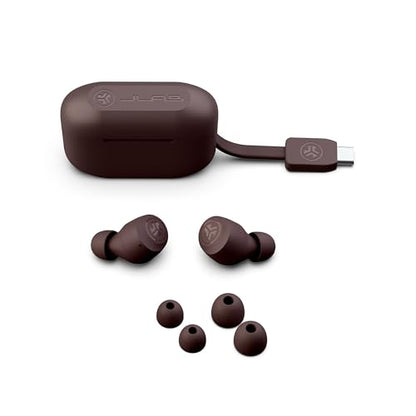 JLab, Go Air Pop+ Tones, True Wireless Earbuds, Bluetooth, IPX4, Dual Connect, EQ3 Sound, 4975 C - color: A-4975 C, style: Tones+