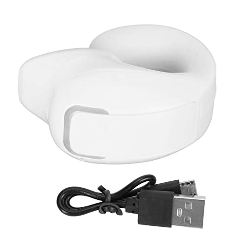 Bluetooth Headphones Clip on Earbuds, Single Clip On Open Ear Headphones, Bluetooth 5.3 Head Set, One Design, for Running Cycling (White) - color: White
