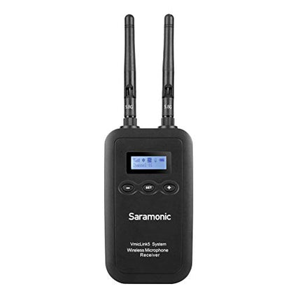Saramonic 3-Person 5.8GHz Wireless Lavalier Mic System w/ 3-Channel Receiver (VmicLink5 RX+TX+TX+TX)