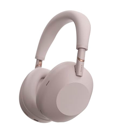 Sony WH-1000XM6 The Best Noise Cancelling Wireless Headphones, Sand Pink | HD NC Processor QN3, 12 Microphones, Adaptive NC Optimizer, Mastered by Engineers, Studio-Quality, Up to 30 Hrs of Battery - color: SAND PINK