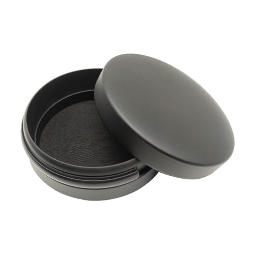 Soundlink Earphone Case Round Aluminum Alloy Earbuds Case Waterproof Protective Storage Box for in Ear Monitor