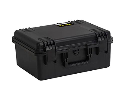 MEIJIA Premium Waterproof Hard Camera Case,Hard Protective Case with customizable fit foam,Full Protection with Light&Convenient Design,Elegant Black (19.3"x15.25"x9.01") - size: 19.3"x15.25"x9.01"