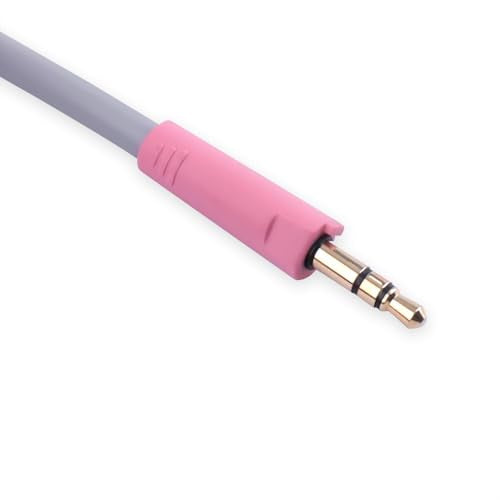 Barracuda X Mic Replacement for Razer Barracuda X Wireless Gaming Headphone,3.5mm Detachable Gaming Microphone Boom (Pink) - color: pink