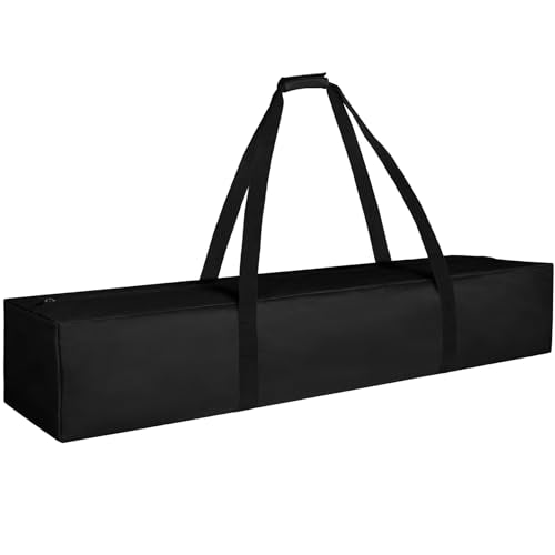 COOLBEBE 45 Inch Tripod Carrying Case - 45x7x7 Inch Storage Bag, Black | Waterproof Tripod Case for Light Stands, Fishing Rods, Tent Poles, and Camera Gear, Water Resistant - size: 45"x 7"x 7"