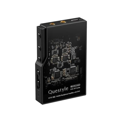 Questyle M18i Max Bluetooth 5.4 Headphone Amplifier Portable USB DAC Amps | 4.4mm Balanced and 3.5mm Dual Outputs Supports PCM 384kHz/DSD256 with LDAC aptX Adaptive Lossless for Smartphones/PC/Laptops