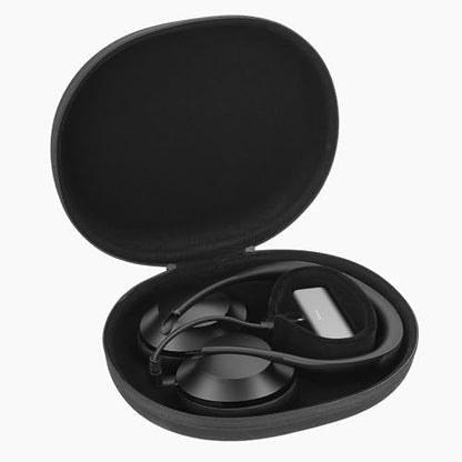 Geekria Elite Charging Headphones Case Compatible with Sony WH-1000XM6, Bose QC Ultra II, JBL Tour ONE M3 and More, Replacement Hard Shell Travel Carrying Bag with Power Bank (Black) - size: with power bank