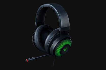 Kraken Ultimate - USB Surround Sound Headset with ANC Microphone (Active Noise-Canceling Microphone, Custom-Tuned 50 mm Drivers, THX Spatial Audio, Aluminum and Steel Construction) Black