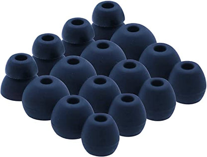 16pcs Navy Ear Tips Ear Buds Ear Gels Replacement for Beat s by dr dre Powerbeats Pro, JNSA Eartips Earbuds Eargels Compatible with Powerbeats Pro/Beat s X, SML and Double Flange, Navy - color: Navy