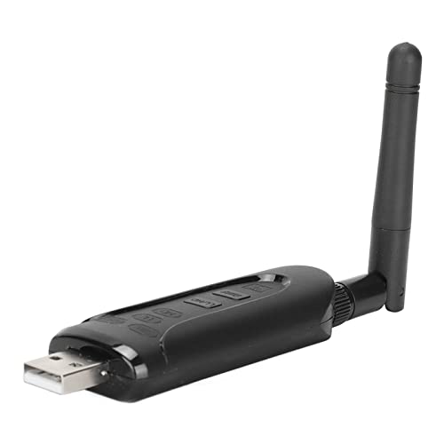 Yunseity LE502 BT 5.3 Transmitter, Low Latency Wireless Sound Transmitter for Dual Speakers or Headphones with aptX Adaptive Support, Compatible for
