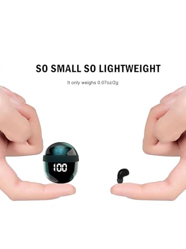 Smallest Invisible Mini Earbuds Wireless Bluetooth，Low Profile Micro Smallest Tiny Discreet Hidden Earbuds for Work，Invisible Sleep Wireless Earphone IPX5 Waterproof