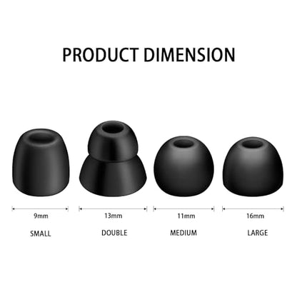Replacement Eartips Compatible with Beats Flex/Beats X/urBeats/Powerbeats Pro/Beats tour2.0 Earbuds, Silicone Earbuds Eartips Buds Cover Set