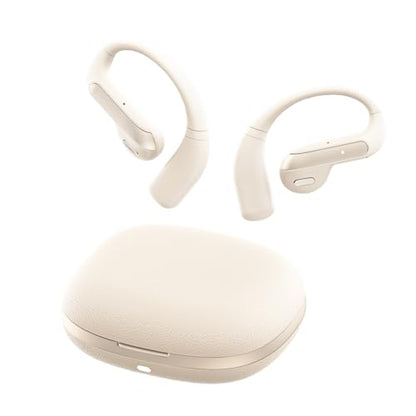Earbuds Wireless Bluetooth Ear Buds in Ear Headphones with Ear Hooks Stereo Deep Bass, Lightweight inear Earphones with Mic for iPhone Android Phone, IPX5 Waterproof Headsets for Workouts - color: Skin