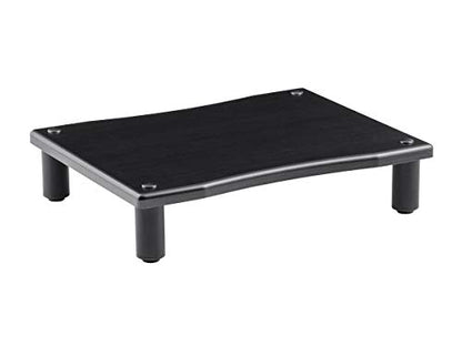 Monolith Amplifier/Component Stand XL - Open Air Design, Scratch-Resistant, Hold up to 200Lbs., Perfect Way to Organize AV Components, Black