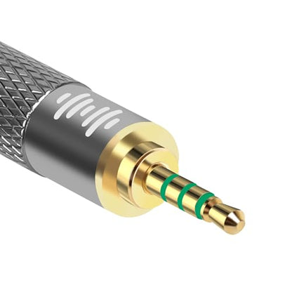 GEEKRIA 2.5mm 4-Pole Balanced Male to 3.5mm 4-Pole Balanced Female Headphones Adapter, for Balanced 2.5mm Output Devices, Aluminum Alloy Audio Converter, Gold Plated - size: 2.5mm Male to 3.5mm Balanced Female