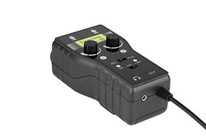 Saramonic 2-Channel Audio Interface w/XLR, 1/4" & 1/8" for Apple iPhone & iPad with Lightning (SmartRig+Di)