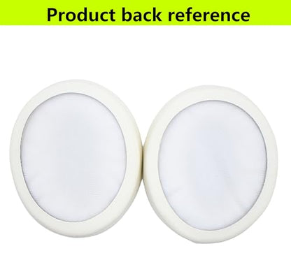 Replacement Ear Pads Compatible with Sennheiser HD4.50 White | for Sennheiser HD4.50BT/HD4.50BTNC/HD4.50SE/HD4.40/HD4.30G/HD4.20S/HD458BT/HD450/HD450BT/HD400S/HD350BT headphones - color: Milky White