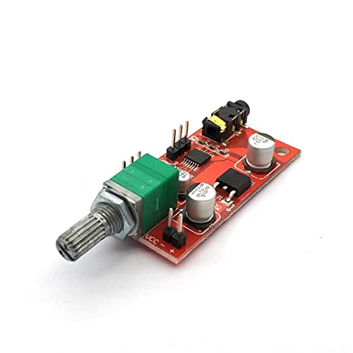 HiLetgo 2pcs MAX4410 Headphone Amplifier Board Headset Amplifier Mini Amp Pre-Amplifier Board