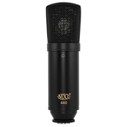 MXL 440 FET Preamp Large Diaphragm Condenser Microphone | Multipurpose Large-diaphragm Microphone - Great for Vocals and a Wide Range of Instruments - style: MXL440