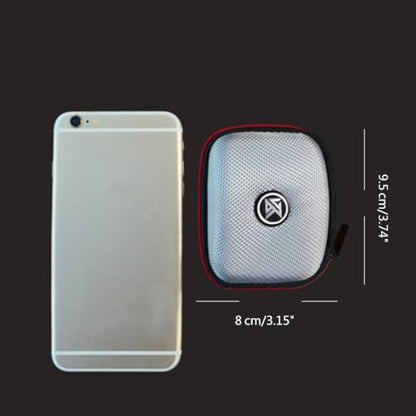 Compact EVA Earphone Carrying Box Zipper Pouch Headphone Storage Bag Earphone Carrying Pouch for Small Earphones
