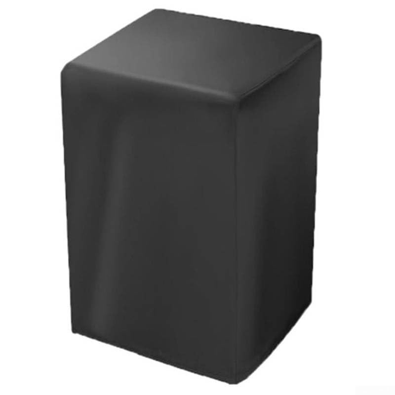 FABULETTA 210D Oxford Cloth Speaker Dust Cover, Waterproof Protective Case for Indoor Outdoor Equipment, Easy Clean Black Fabric Shield(30.5 * 28 * 46cm) - size: 30.5*28*46cm